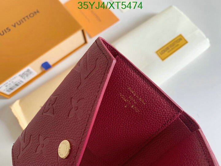 LV Bags-(4A)-Wallet-,Code: XT5474,$ 46USD