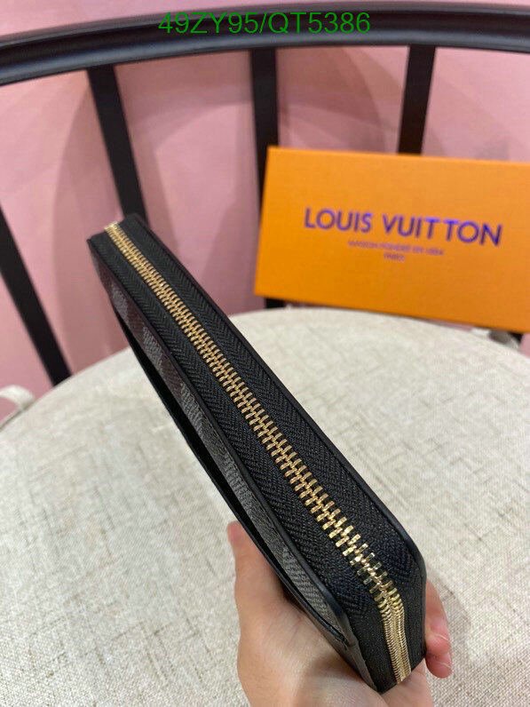 LV Bag-(4A)-Wallet- Code: QT5386 $ 64USD