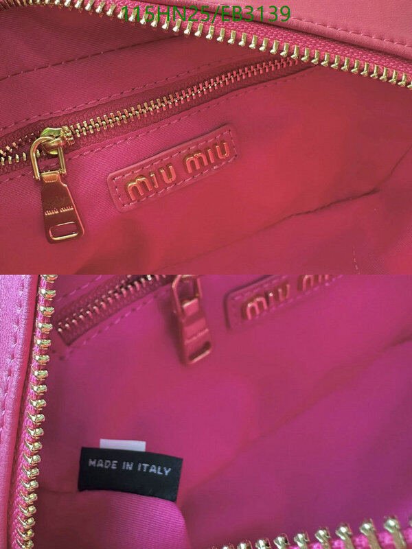 Miu Miu Bag-(4A)-Crossbody- Code: EB3139 $ 150USD