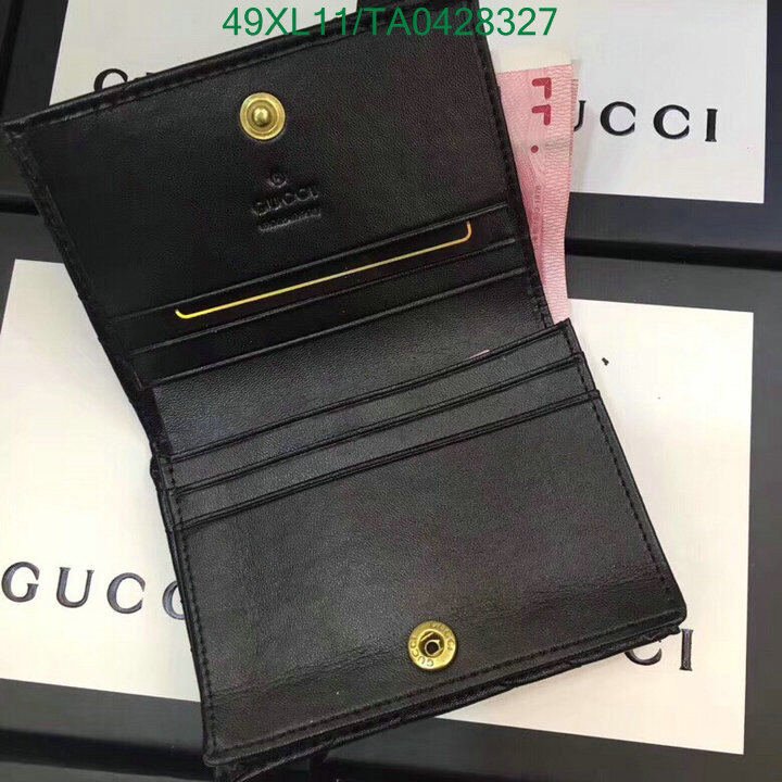 Gucci Bag-(4A)-Wallet-,Code:TA0428325,$ 64USD
