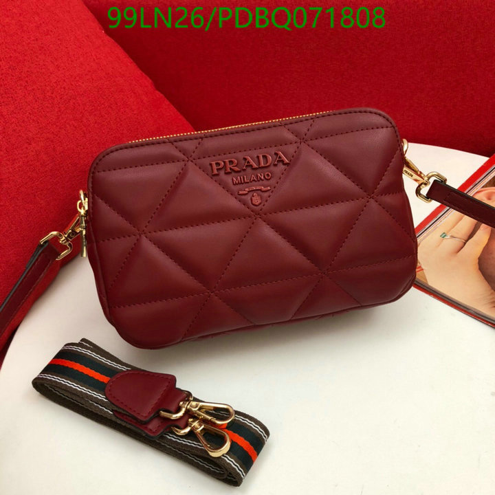 Prada Bag-(4A)-Diagonal-,Code:PDBQ071808,$ 129USD