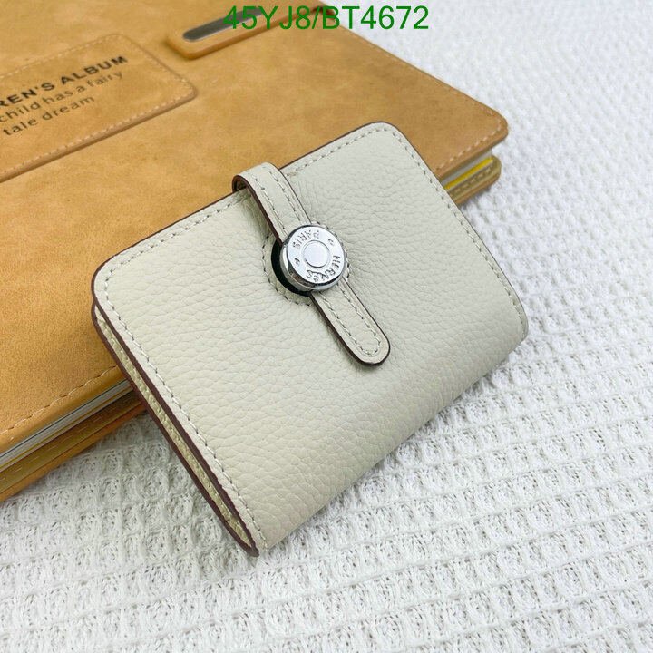 Hermes Bag-(4A)-Wallet- Code: BT4672 $ 59USD