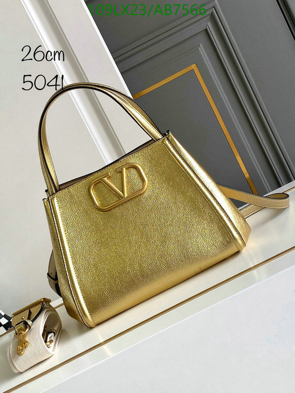 Valentino Bag-(4A)-Handbag- Code: AB7566 $ 142USD