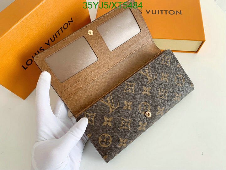 LV Bags-(4A)-Wallet-,Code: XT5484,$ 46USD