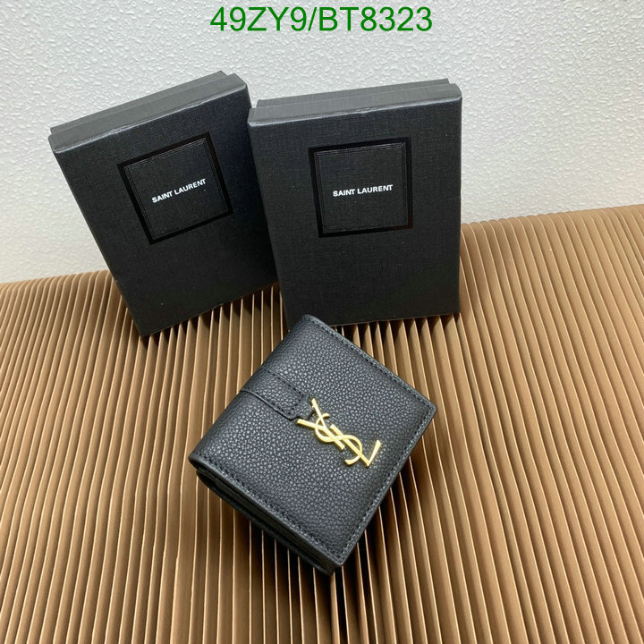 YSL Bag-(4A)-Wallet- Code: BT8323 $ 64USD