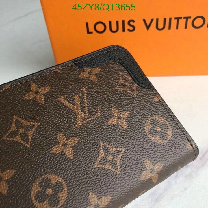 LV Bag-(4A)-Wallet- Code: QT3655 $ 59USD