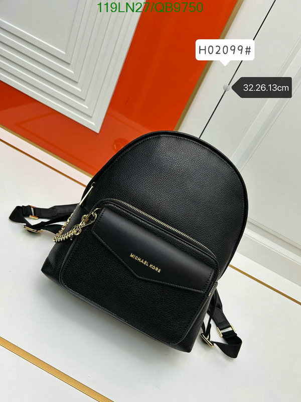 Michael Kors Bag-(4A)-Backpack- Code: QB9750 $ 155USD