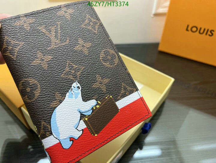LV Bags-(4A)-Wallet-,Code: HT3374,$ 59USD