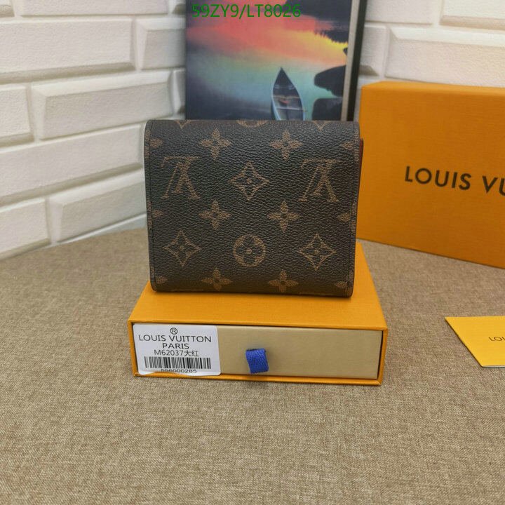 LV Bags-(4A)-Wallet-,Code: LT8026,$ 77USD