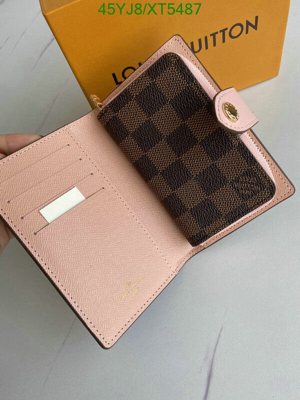 LV Bags-(4A)-Wallet-,Code: XT5487,$ 59USD