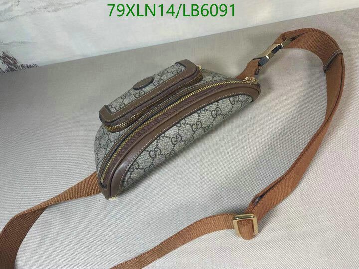 Gucci Bag-(4A)-Diagonal-,Code: LB6091,$ 103USD