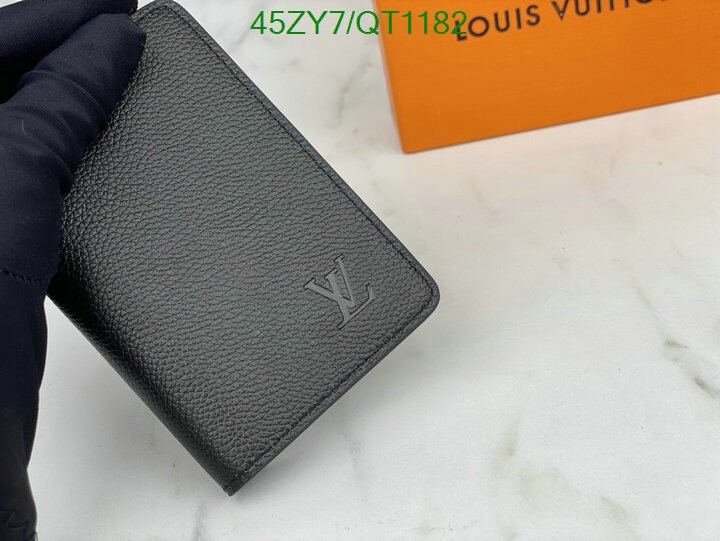 LV Bag-(4A)-Wallet- Code: QT1182 $ 59USD