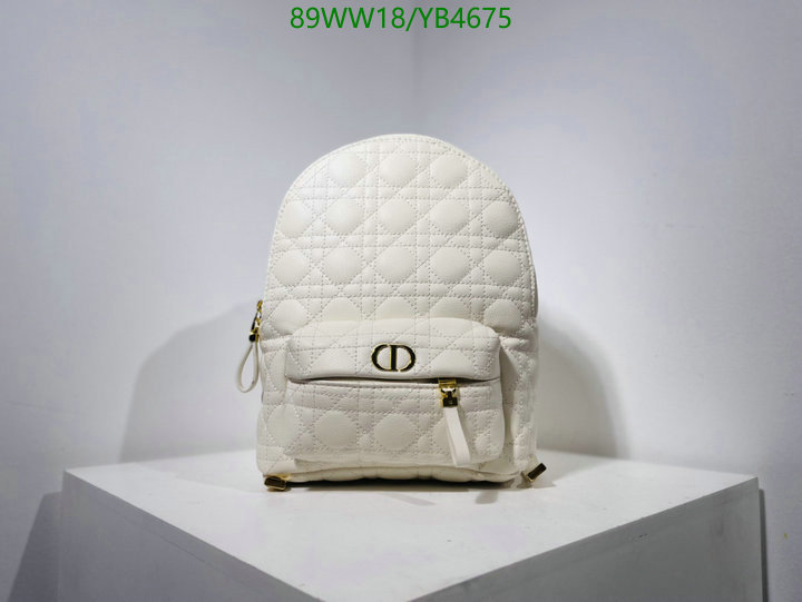 DiorBag-(4A)-Backpack- Code: YB4675 $ 116USD