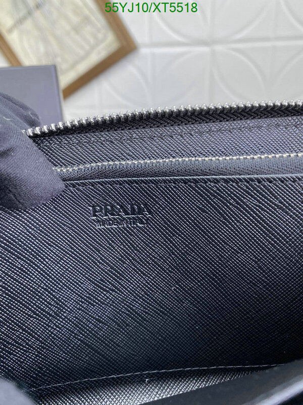 Prada Bag-(4A)-Wallet- Code: XT5518 $ 72USD