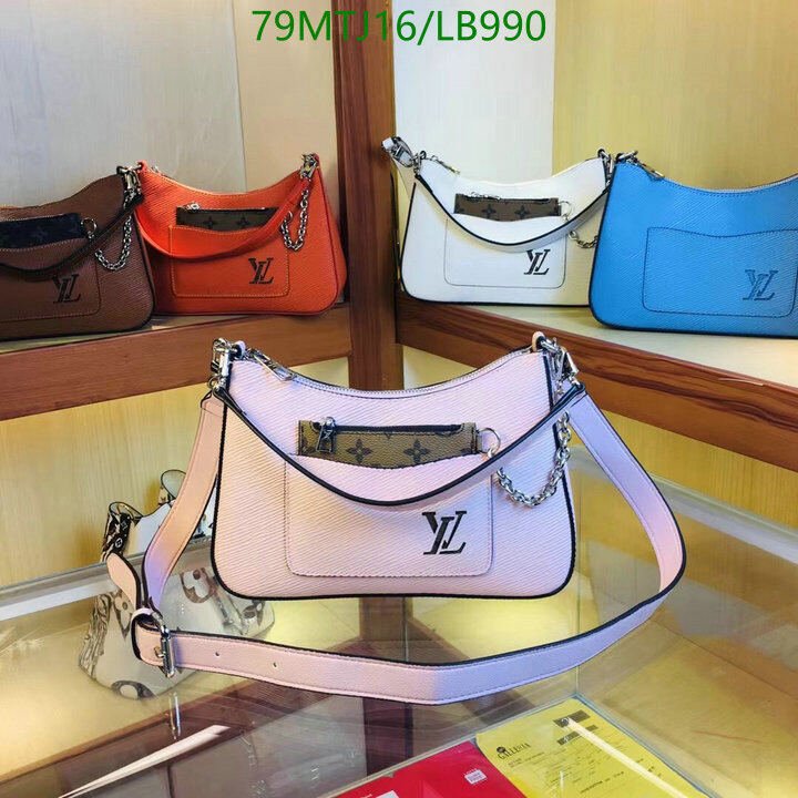 LV Bags-(4A)-Pochette MTis Bag-Twist-,Code: LB990,$ 103USD
