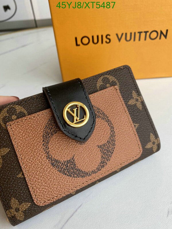 LV Bags-(4A)-Wallet-,Code: XT5487,$ 59USD