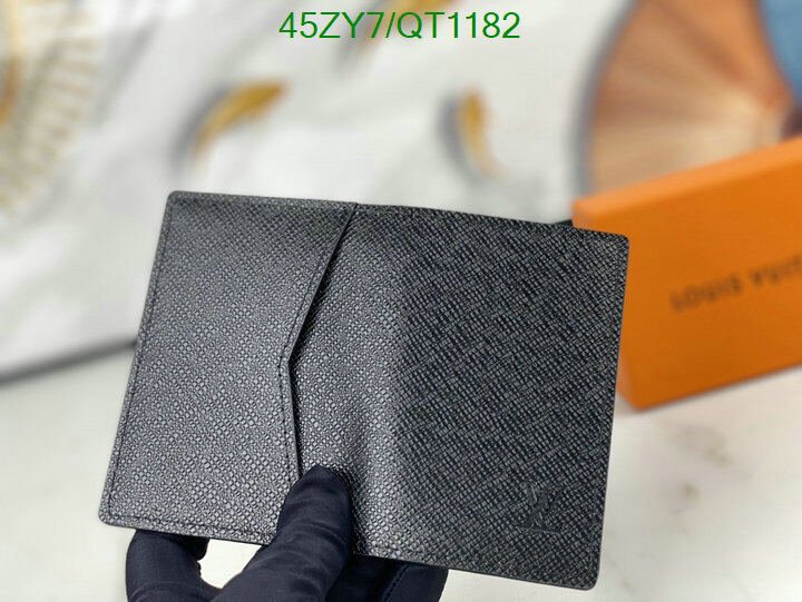 LV Bag-(4A)-Wallet- Code: QT1182 $ 59USD