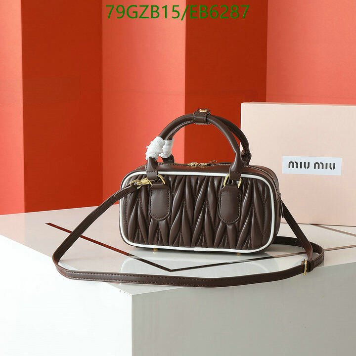 Miu Miu Bag-(4A)-Crossbody- Code: EB6287 $ 103USD