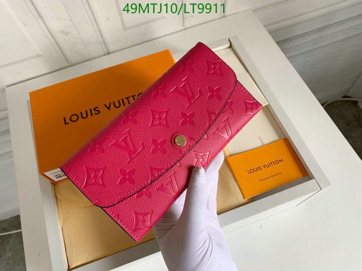 LV Bags-(4A)-Wallet-,Code: LT9911,$ 64USD