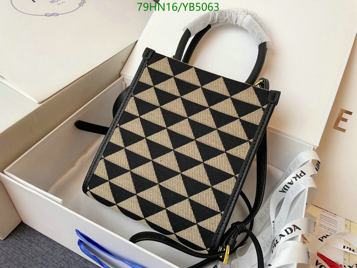 Prada Bag-(4A)-Handbag-,Code: YB5063,$ 103USD
