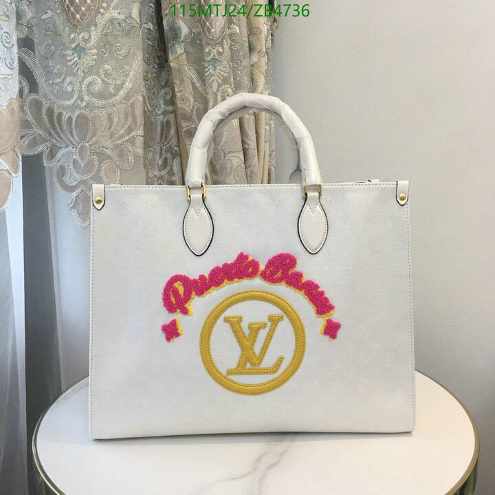 LV Bags-(4A)-Handbag Collection-,Code: ZB4736,