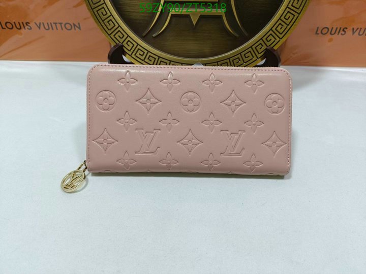 LV Bags-(4A)-Wallet-,Code: ZT5318,$ 77USD
