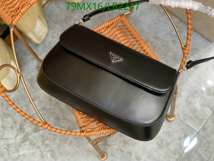 Prada Bag-(4A)-Cleo Code: LB2247 $ 103USD