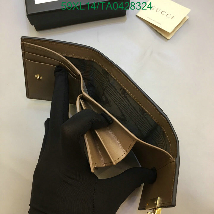 Gucci Bag-(4A)-Wallet-,Code:TA0428324,$ 77USD