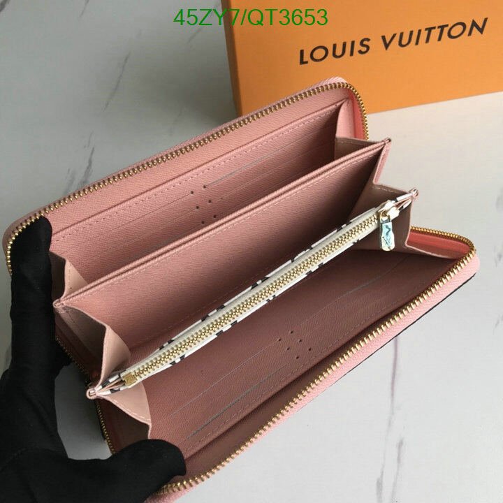 LV Bag-(4A)-Wallet- Code: QT3653 $ 59USD