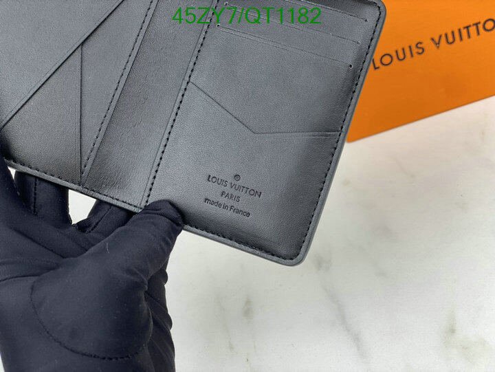 LV Bag-(4A)-Wallet- Code: QT1182 $ 59USD