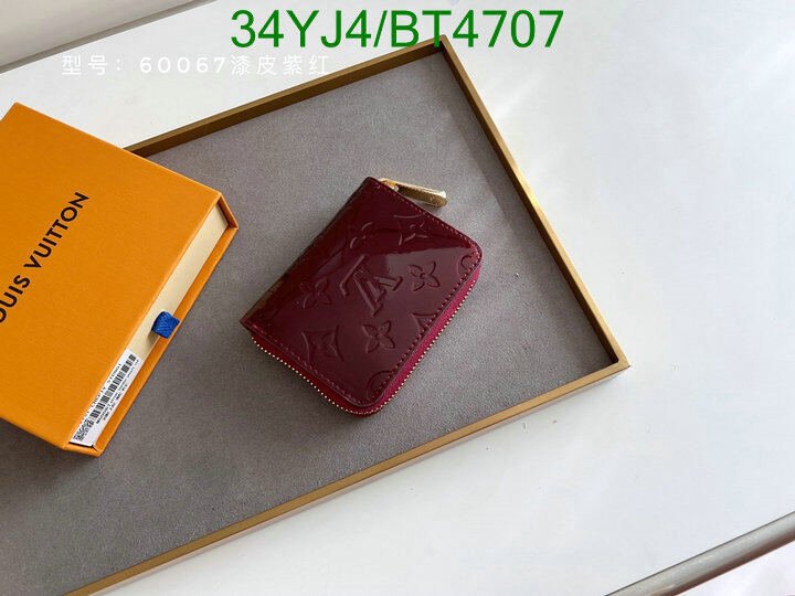 LV Bag-(4A)-Wallet- Code: BT4707 $ 45USD