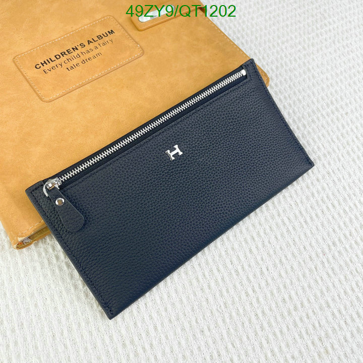 Hermes Bag-(4A)-Wallet- Code: QT1202 $ 64USD