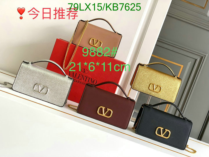 Valentino Bag-(4A)-Crossbody- Code: KB7625 $ 103USD