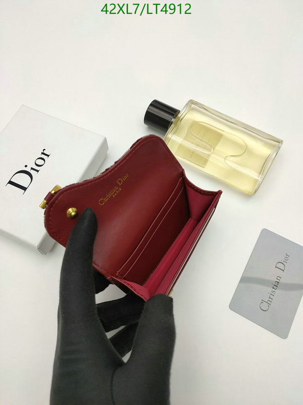 Dior Bags-(4A)-Wallet- Code: LT4912 $ 55USD