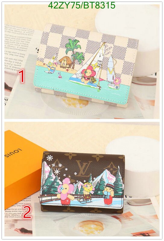 LV Bag-(4A)-Wallet- Code: BT8315 $ 55USD