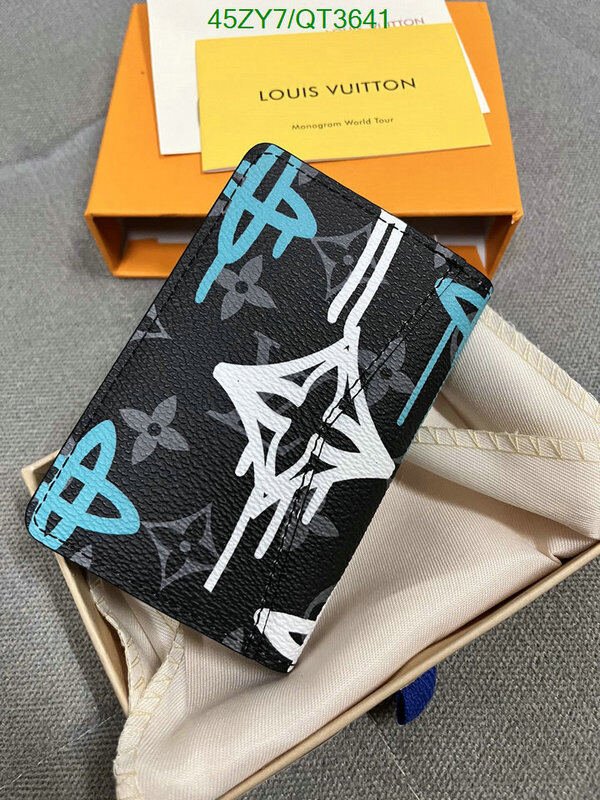 LV Bag-(4A)-Wallet- Code: QT3641 $ 59USD
