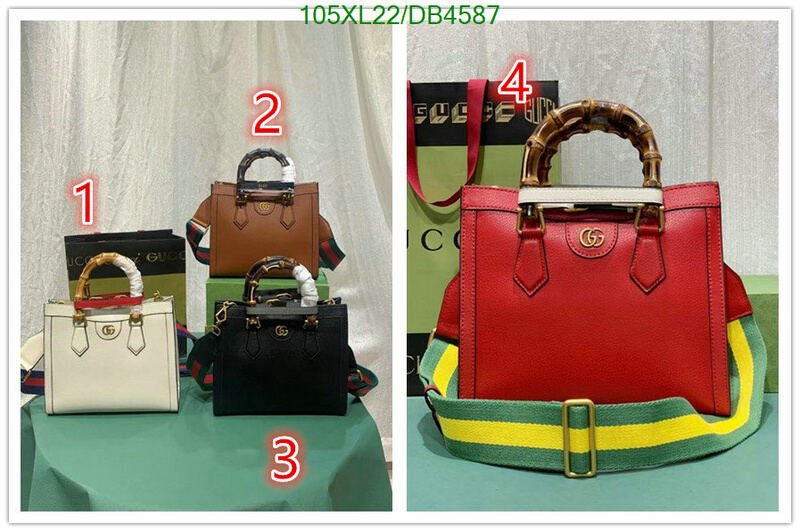 Gucci Bag-(4A)-Diana-Bamboo- Code: DB4587 $ 137USD