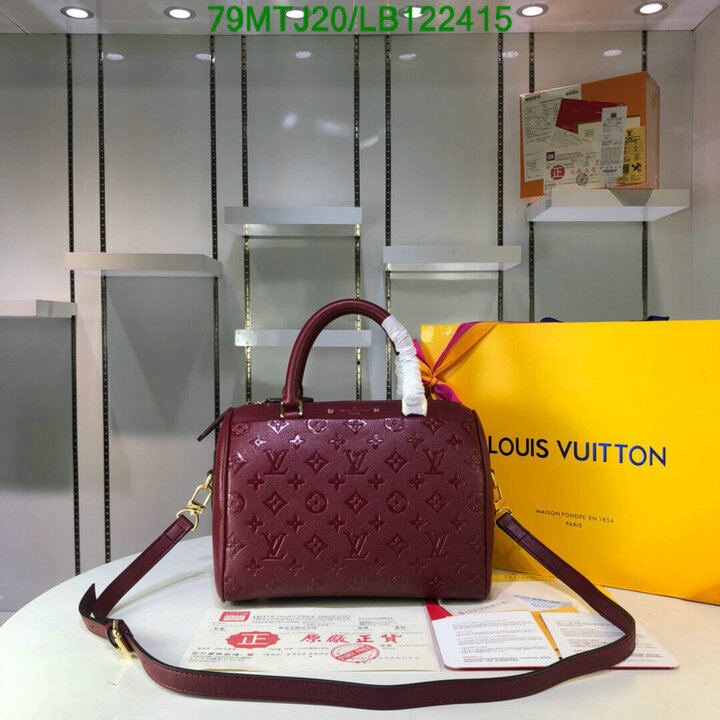 LV Bags-(4A)-Speedy-,Code: LB122415,$ 103USD