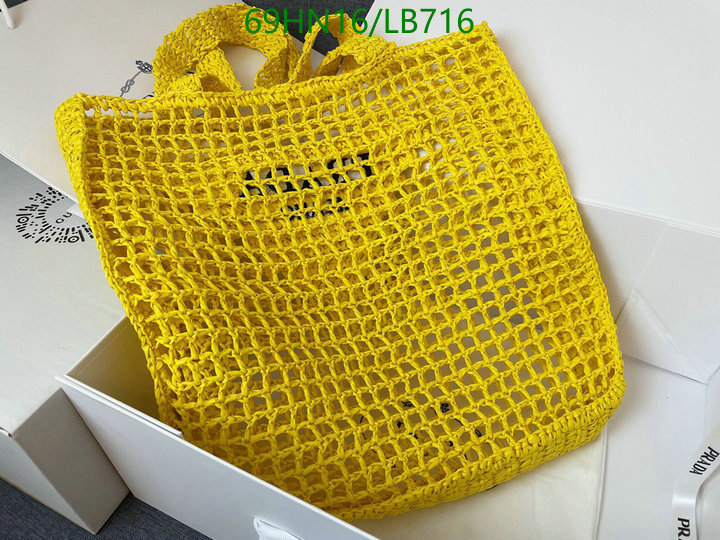 Prada Bag-(4A)-Handbag- Code: LB716 $ 90USD