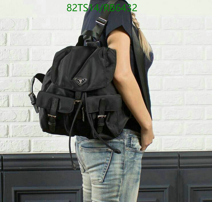 Prada Bag-(4A)-Backpack- Code: RB6432 $ 107USD