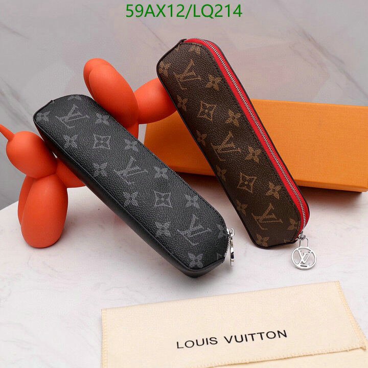 LV Bags-(4A)-Wallet-,Code: LQ214,$ 77USD