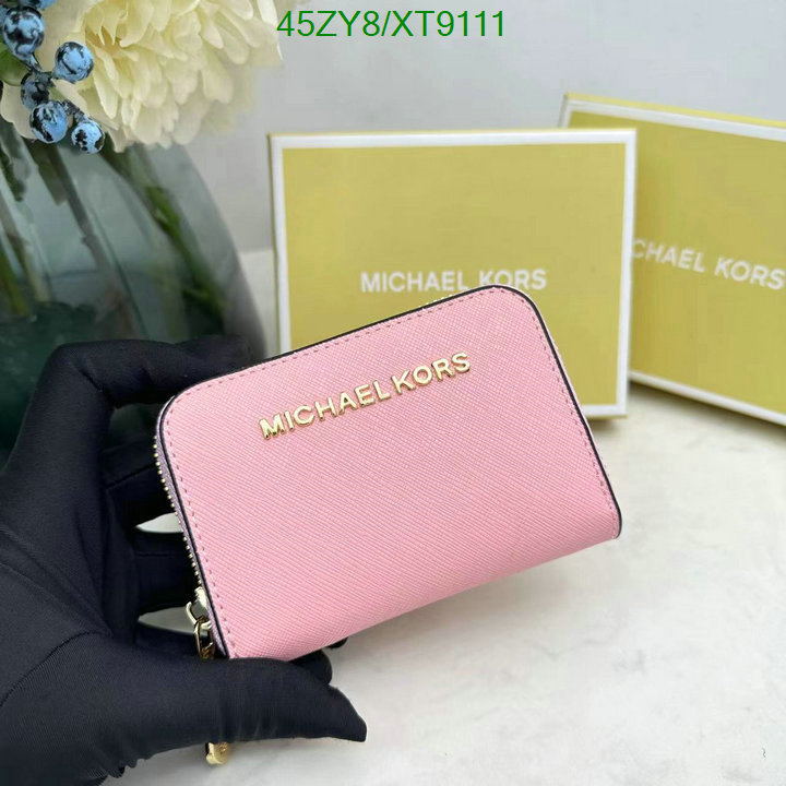 Michael Kors Bag-(4A)-Wallet- Code: XT9111 $ 59USD