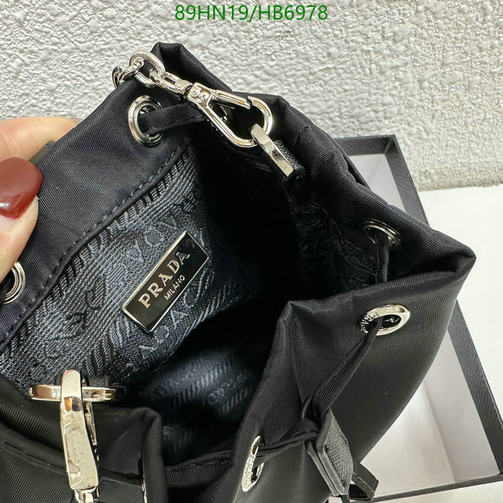 Prada Bag-(4A)-Bucket Bag- Code: HB6978 $ 116USD