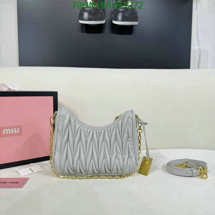 Miu Miu Bag-(4A)-Diagonal- Code: UB3272 $ 103USD