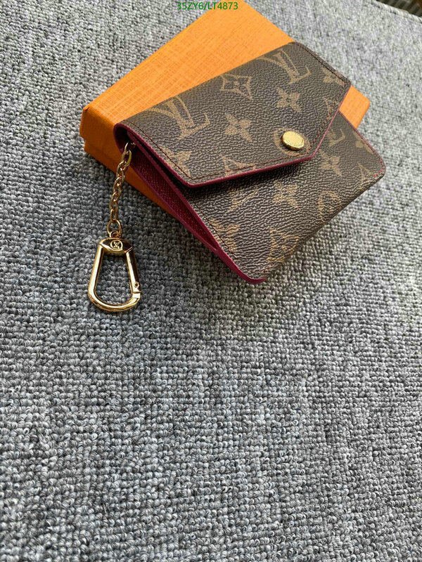 LV Bags-(4A)-Wallet-,Code: LT4873,$ 46USD