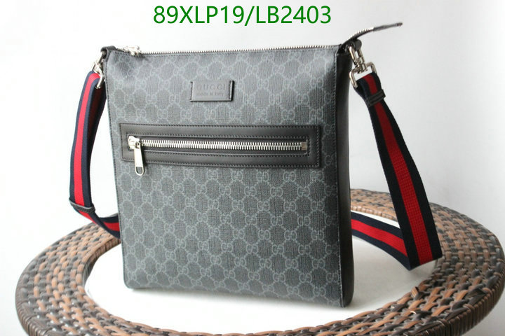 Gucci Bag-(4A)-Diagonal-,Code: LB2403,$ 116USD