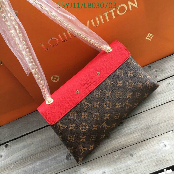 LV Bags-(4A)-Pochette MTis Bag-Twist-,Code:LB030703,$ 72USD