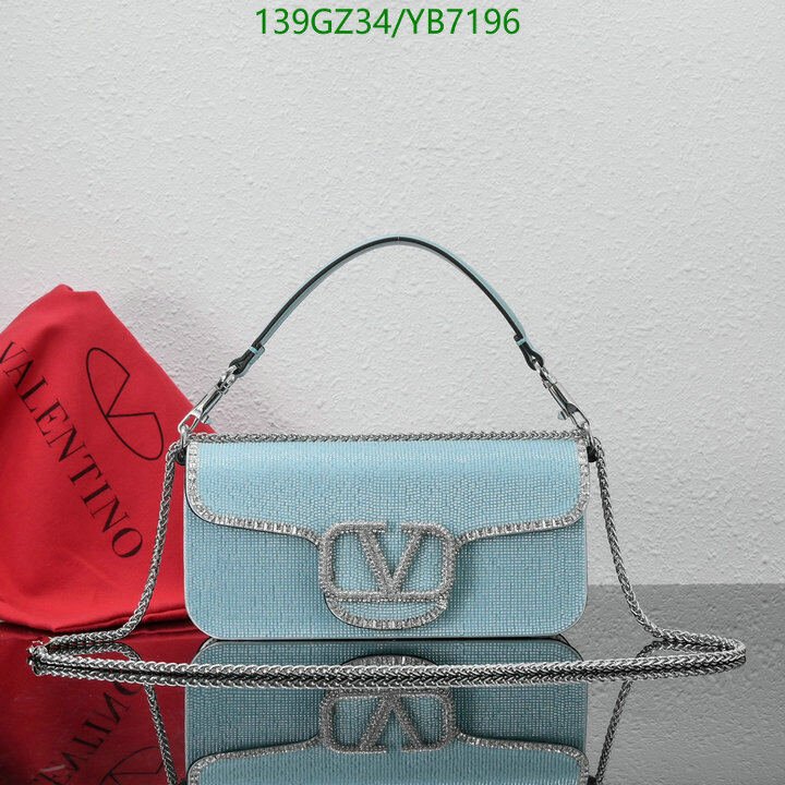Valentino Bag-(4A)-LOC-V Logo ,Code: YB7196,$ 181USD