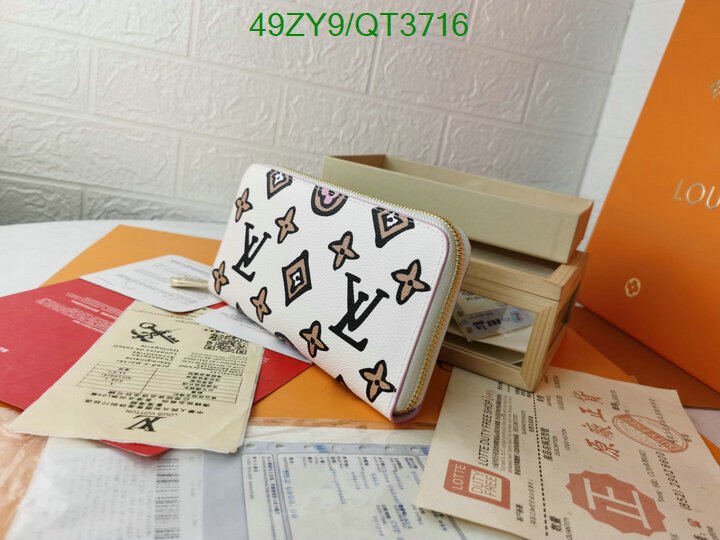 LV Bag-(4A)-Wallet- Code: QT3716 $ 64USD