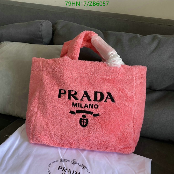 Prada Bag-(4A)-Handbag-,Code: ZB6057,$ 103USD
